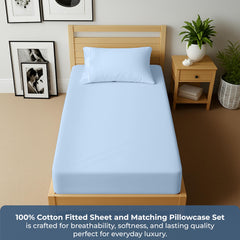 Royale Linens 300 thread Count 100% Cotton Sheet & Pillowcase Sets