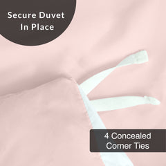Button duvet cover Pink image 7