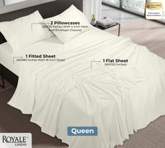 Royale Linens 200 thread count cotton sheet set