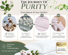144TC cotton pillowcases Lavender