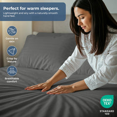 Royale Linens 300 thread Count 100% Cotton Sheet & Pillowcase Sets