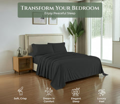 Royale Linens 144 thread Count 100% Cotton Sheet Set