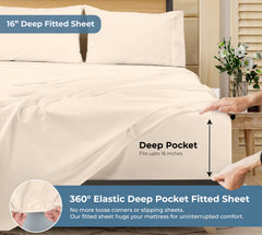 Royale Linens 200 thread count cotton sheet set