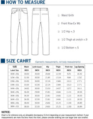 Royale Linens Men's Classic-Fit Wrinkle Free Flat Front Chino Pant Available in Big & Tall - Premium Casual Pants - Regular Straight Pants