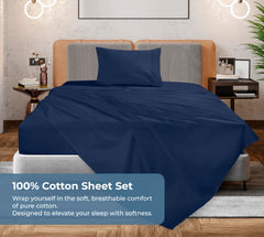 Royale Linens 200 thread count cotton sheet set