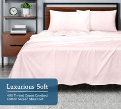 400TC sheet set Kyoto Blush image 3