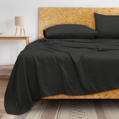 Royale Linens 300 Thread Count 100% Long Staple Combed Cotton Flat Sheet - Super Soft - Top Sheet - Breathable, Cool & Crisp Percale Flat Sheet Only