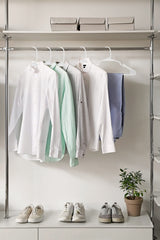 Plastic hangers White image 9