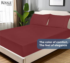 organic cotton fitted sheet 200 thread count percale weave