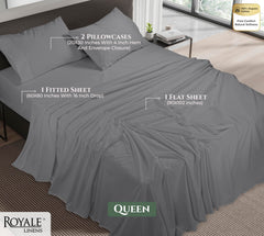 Royale Linens 144 thread Count 100% Cotton Sheet Set