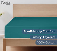 organic cotton fitted sheet 200 thread count percale weave