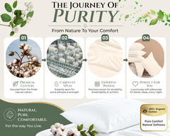 144TC cotton pillowcases Cream