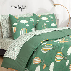 Royale Linens Biab Printed Bedding Set