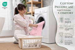 144TC cotton pillowcases Pink
