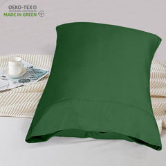 ROYALE LINENS 300 thread Count 100% Long Staple Combed Cotton Pillowcases Set Of 2 - Ultra Soft - Queen Bed Pillow Cover - 20"x30" - Breathable, Cool & Crisp Percale White Pillow Cases