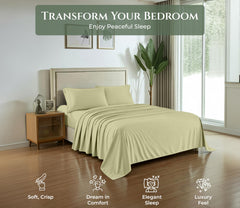 Royale Linens 144 thread Count 100% Cotton Sheet Set