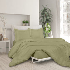Button duvet cover Sage Green image 9