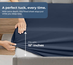 Royale Linens 300 thread Count 100% Cotton Sheet & Pillowcase Sets