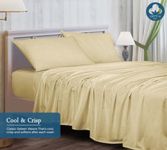 400TC sheet set Moroccan Sand image 5