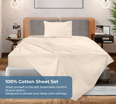 Royale Linens 200 thread count cotton sheet set