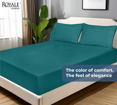 organic cotton fitted sheet 200 thread count percale weave