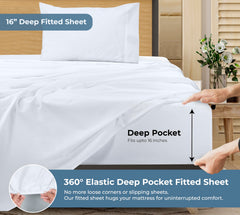 Royale Linens 200 thread count cotton sheet set