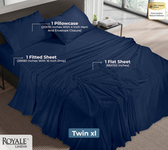 Royale Linens 200 thread count cotton sheet set
