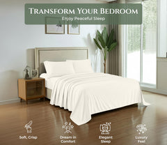 Royale Linens 144 thread Count 100% Cotton Sheet Set