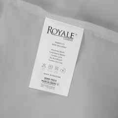 Royale Linen 2 Pack Bulk Flat Sheet Set - Top Sheet - Soft 1800 Microfiber - Wrinkle & Stain Resistant - for Hotel, Massage Table, Hospital, Dorm - Queen Flat Sheet Sold Separately (Queen, Silver)