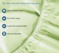 400TC sheet set Florentine Sage image 4