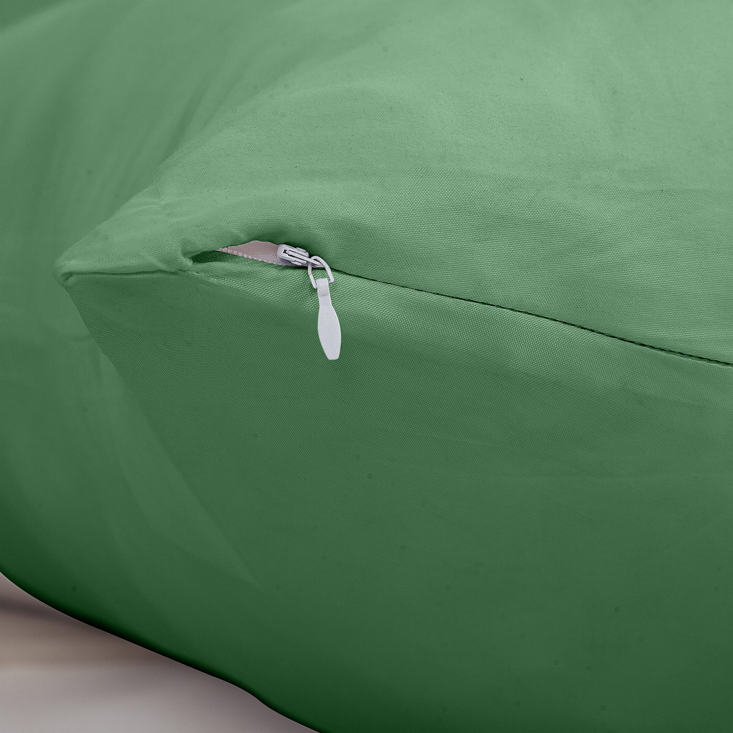 Royale Linens Body Pillow Cover - Double Brushed 1800 Microfiber - 20"x54" with Hidden Zipper Closure - Wrinkle & Fade Resistant - Super Soft Body Pillowcase 2 Pack (Hunter Green, Pack of 2)